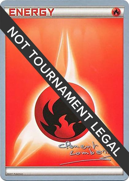 Fire Energy - 2013 (Clement Lamberton), World Championship Decks P480692