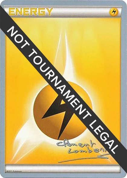 Lightning Energy - 2013 (Clement Lamberton), World Championship Decks P480708