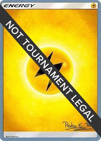 Lightning Energy - 2018 (Pedro Eugenio Torres), World Championship Decks P481982
