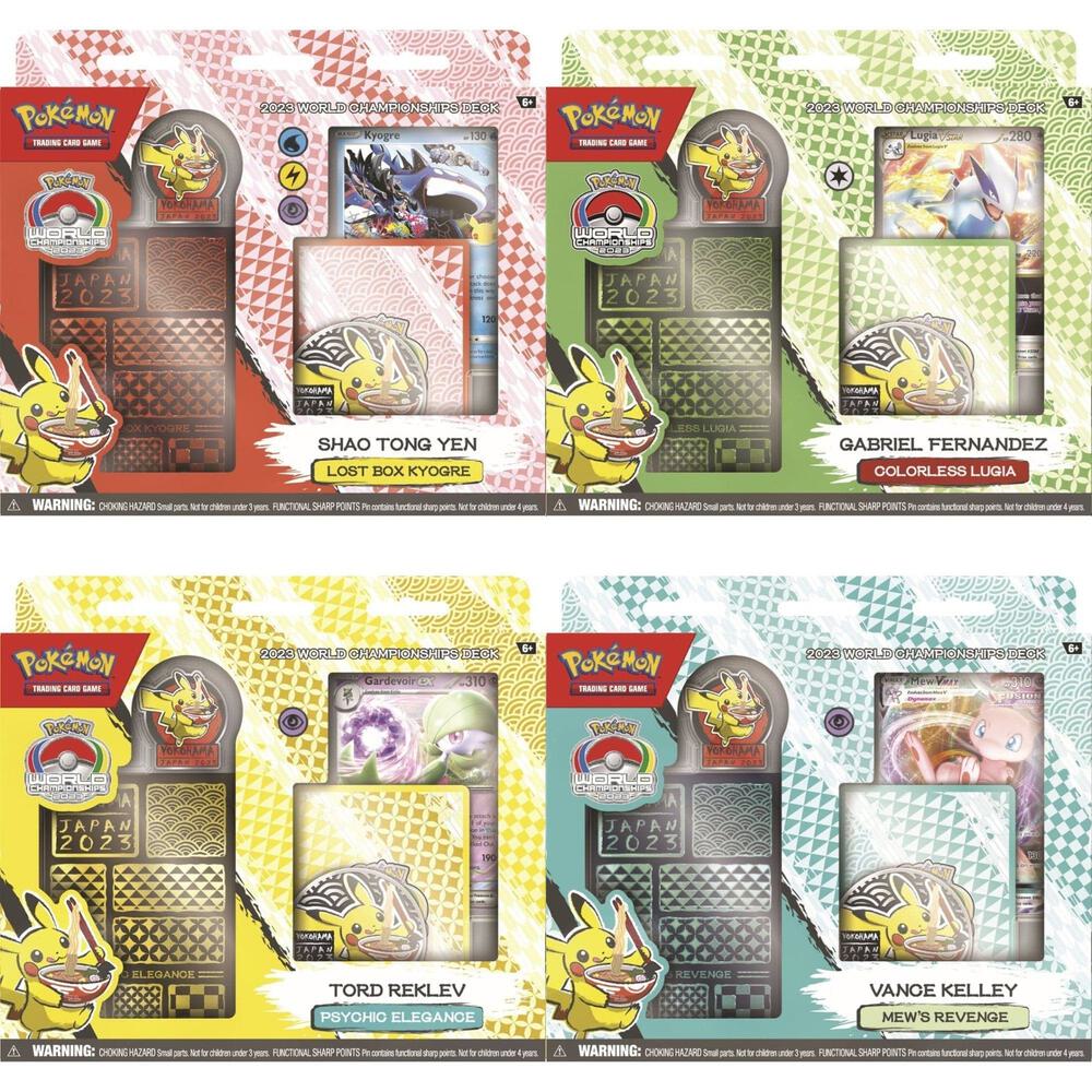 2023 World Championship Deck [Set of 4], World Championship Decks P532027