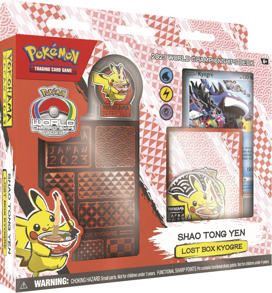 2023 World Championship Deck: Shao Tong Yen (Lost Box Kyogre), World Championship Decks P532031