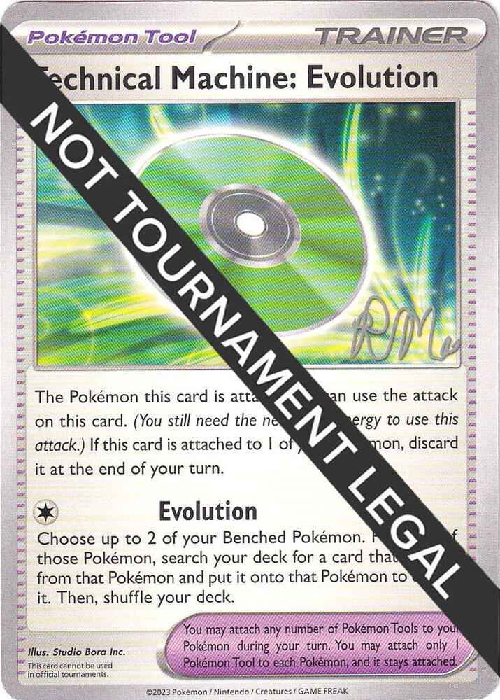 Technical Machine: Evolution - 2025 (Riley McKay), World Championship Decks P689114