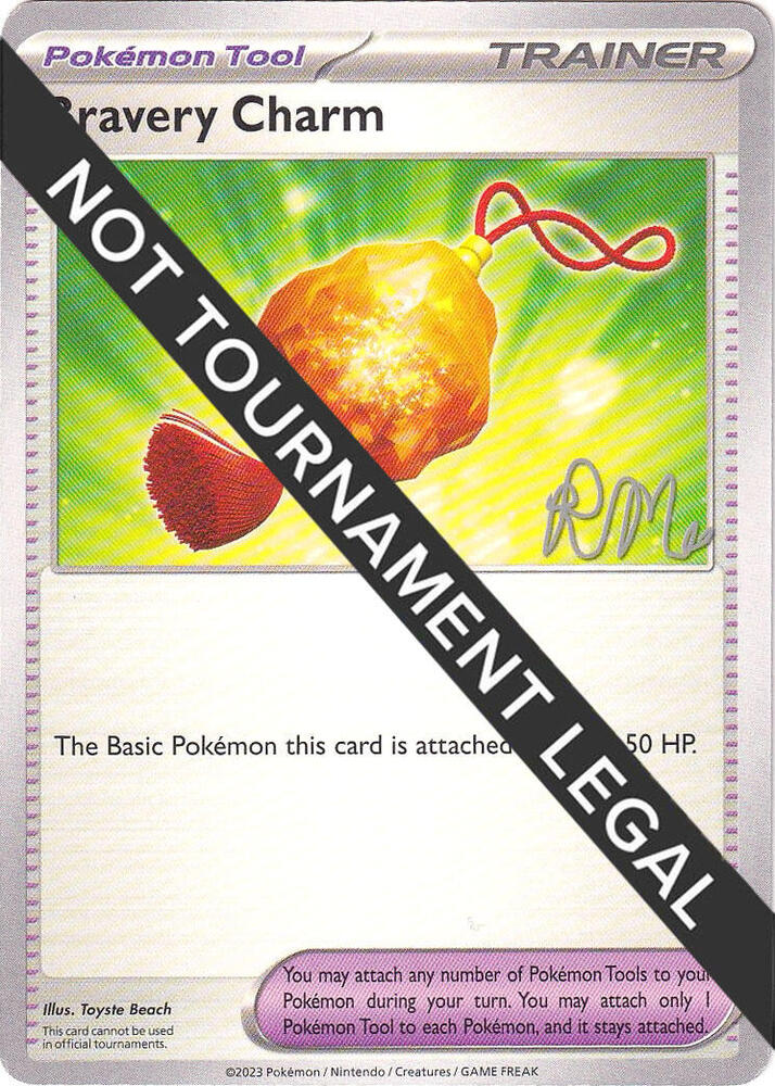 Bravery Charm - 2025 (Riley McKay), World Championship Decks P689125