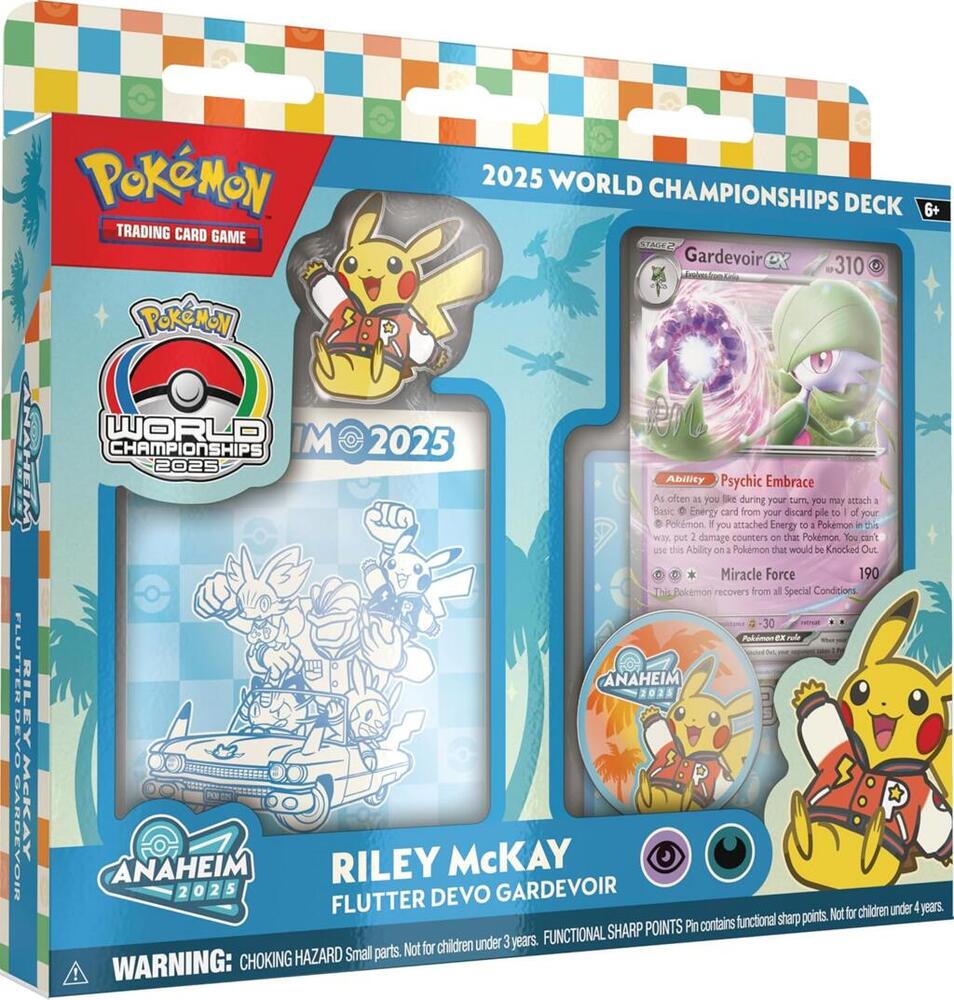 2025 World Championship Deck: Riley McKay (Flutter Devo Gardevoir), World Championship Decks P696636
