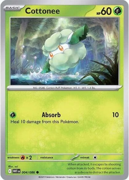 Cottonee, SV: White Flare 004/086