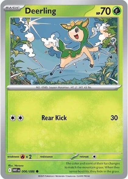 Deerling, SV: White Flare 006/086