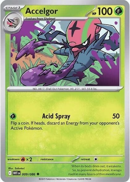 Accelgor, SV: White Flare 009/086