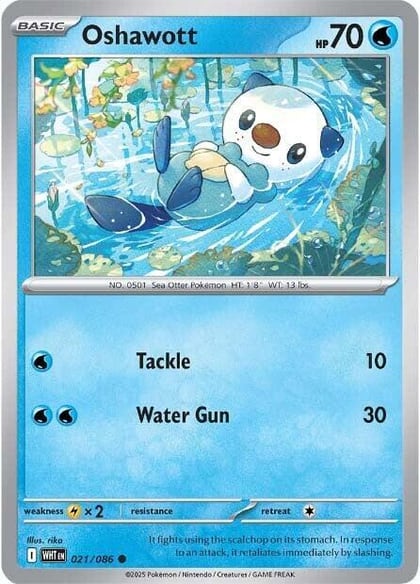 Oshawott, SV: White Flare 021/086