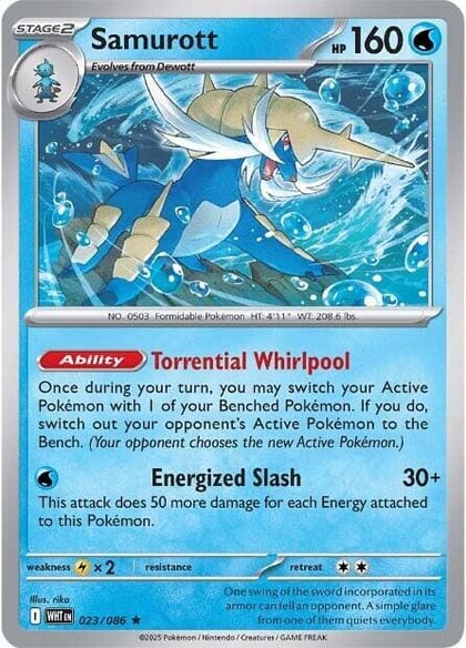 Samurott, SV: White Flare 023/086