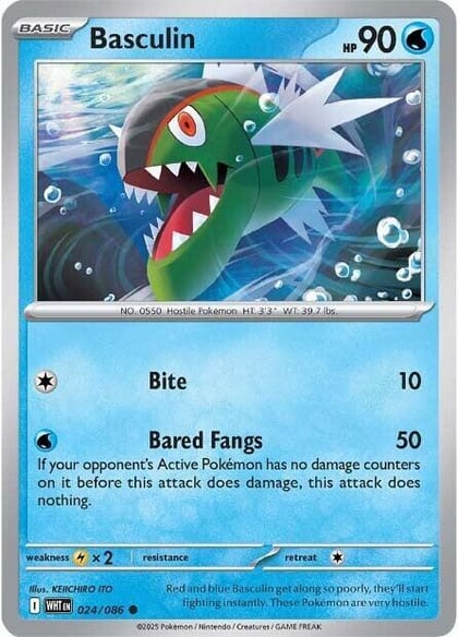 Basculin, SV: White Flare 024/086
