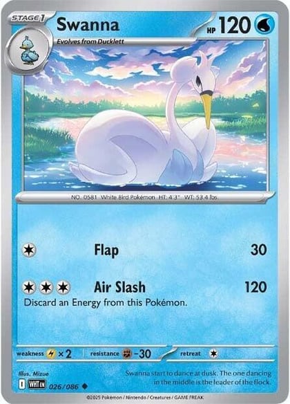 Swanna, SV: White Flare 026/086