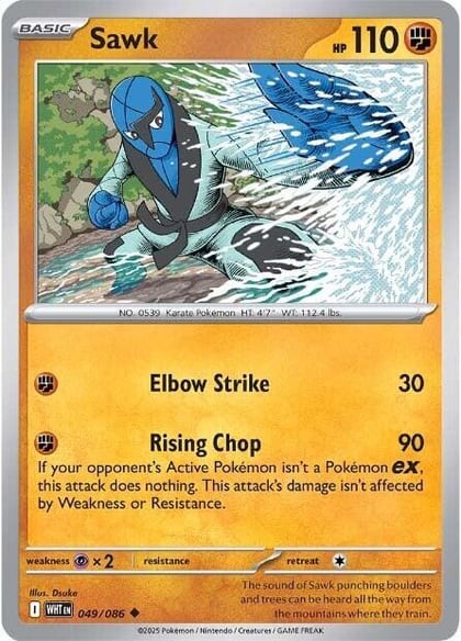 Sawk, SV: White Flare 049/086