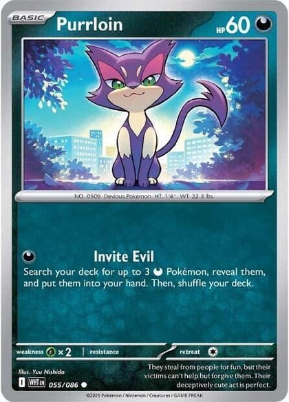 Purrloin, SV: White Flare 055/086