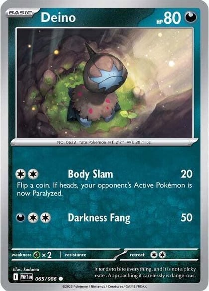 Deino, SV: White Flare 065/086
