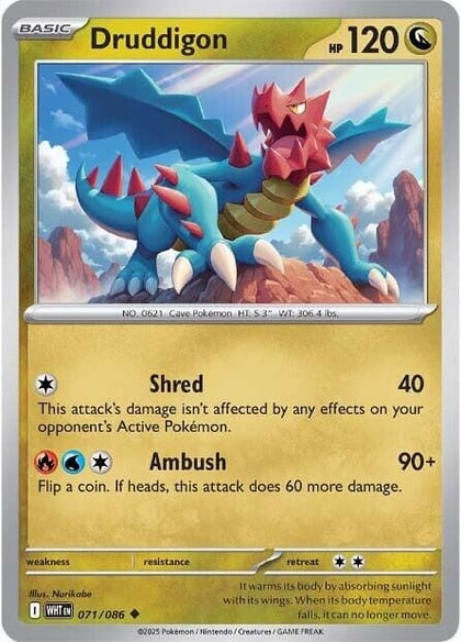 Druddigon, SV: White Flare 071/086