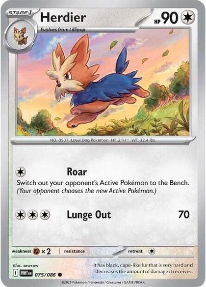 Herdier, SV: White Flare 075/086