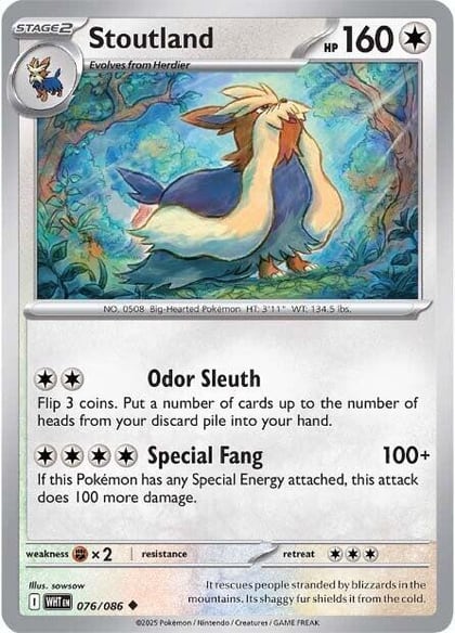 Stoutland, SV: White Flare 076/086
