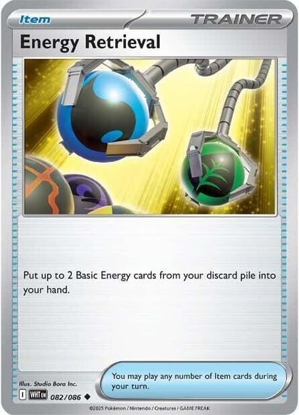 Energy Retrieval, SV: White Flare 082/086