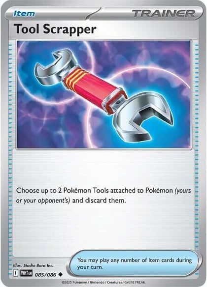 Tool Scrapper, SV: White Flare 085/086