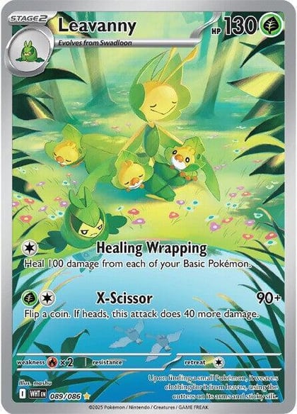 Leavanny - 089/086, SV: White Flare 089/086