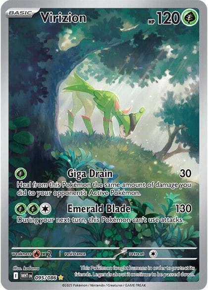 Virizion - 095/086, SV: White Flare 095/086