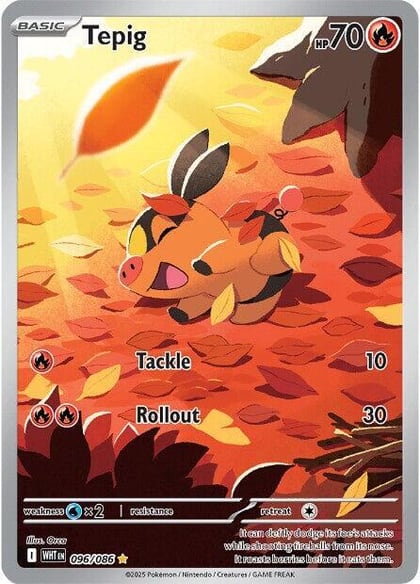 Tepig - 096/086, SV: White Flare 096/086