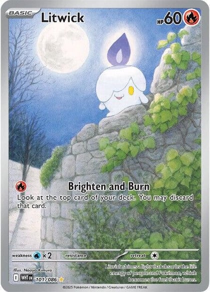 Litwick - 101/086, SV: White Flare 101/086