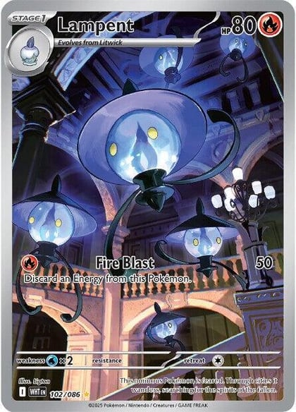 Lampent - 102/086, SV: White Flare 102/086