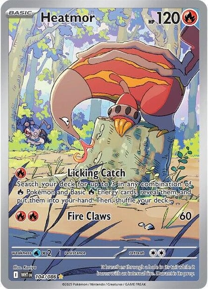 Heatmor - 104/086, SV: White Flare 104/086