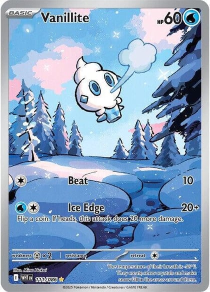 Vanillite - 111/086, SV: White Flare 111/086