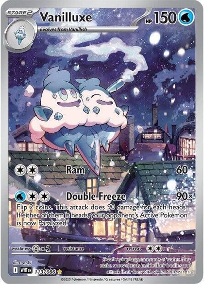 Vanilluxe - 113/086, SV: White Flare 113/086