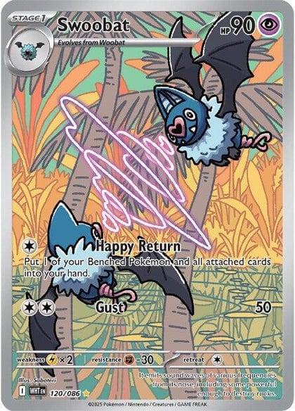 Swoobat - 120/086, SV: White Flare 120/086