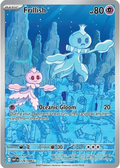 Frillish - 126/086, SV: White Flare 126/086