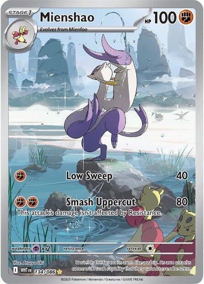 Mienshao - 134/086, SV: White Flare 134/086