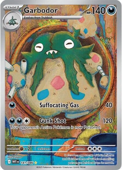 Garbodor - 141/086, SV: White Flare 141/086