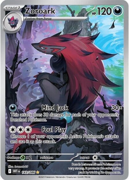 Zoroark - 143/086, SV: White Flare 143/086
