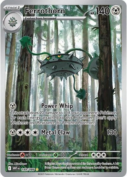 Ferrothorn - 149/086, SV: White Flare 149/086