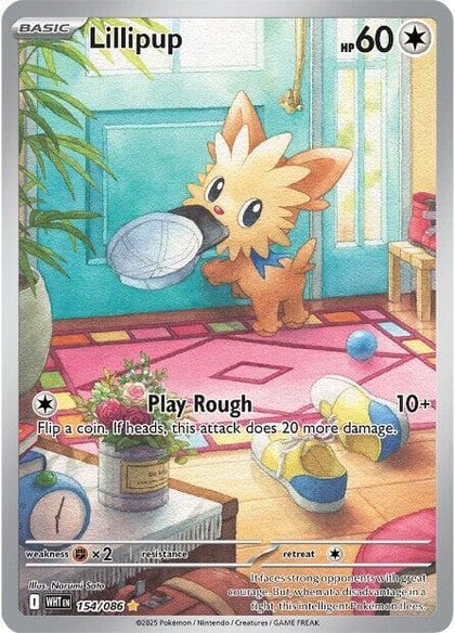 Lillipup - 154/086, SV: White Flare 154/086