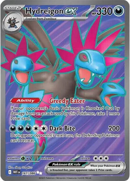 Hydreigon ex - 161/086, SV: White Flare 161/086