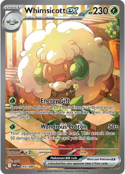 Whimsicott ex - 165/086, SV: White Flare 165/086