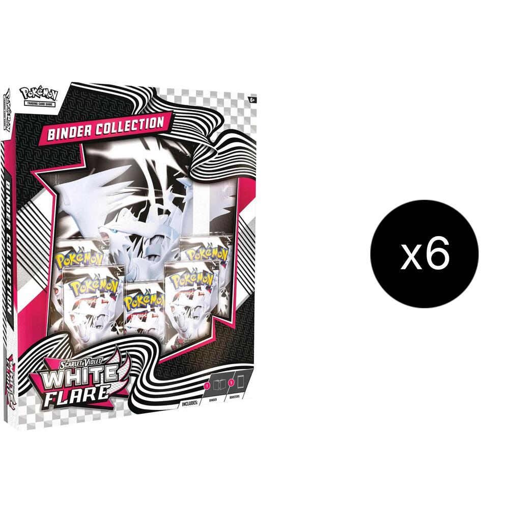 White Flare  Binder Collection Case, SV: White Flare P630694