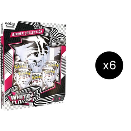 White Flare Binder Collection Case, SV: White Flare P630694