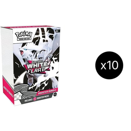 White Flare Booster Bundle Display, SV: White Flare P630698