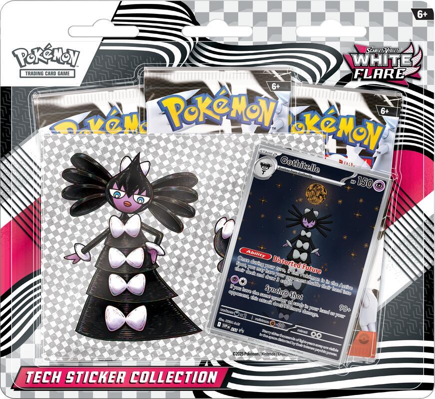 White Flare Tech Sticker Collection, SV: White Flare P630700