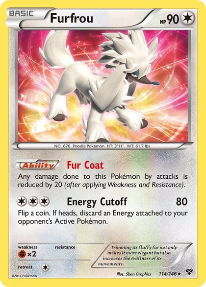 Furfrou, XY Base Set 114/146