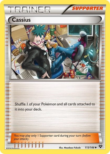Cassius, XY Base Set 115/146