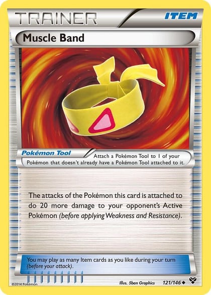 Muscle Band, XY Base Set 121/146