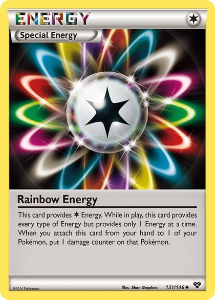 Rainbow Energy, XY Base Set 131/146