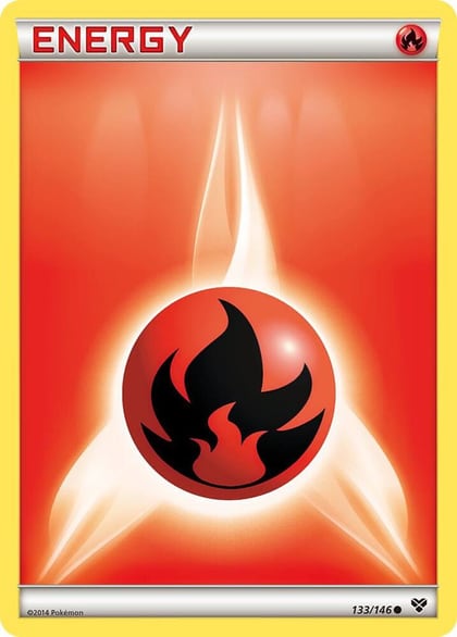 Fire Energy, XY Base Set 133/146