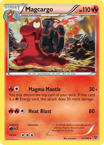 Magcargo, XY Base Set 21/146